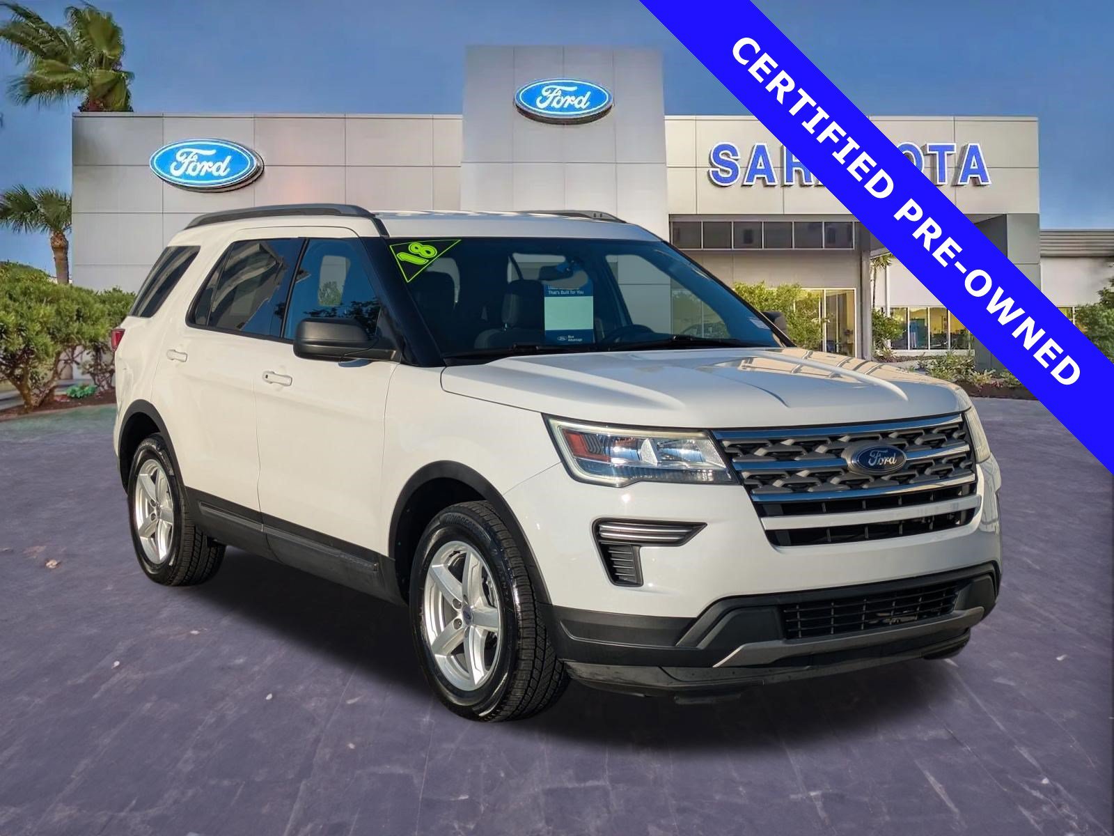 Used 2018 Ford Explorer XLT w/ Class II Trailer Tow Package FWD image 1