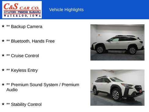 Used 2025 Subaru Outback Premium image 7