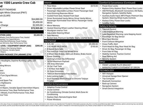 New 2026 RAM 1500 Laramie w/ Night Edition AWD/4WD image 30