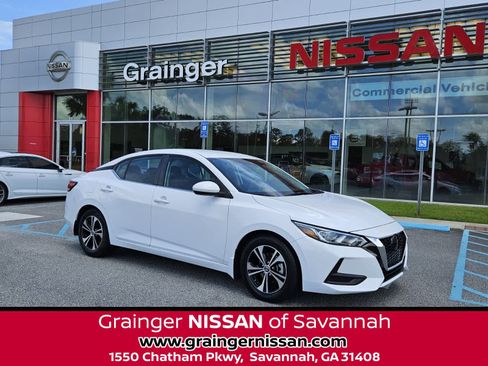 Used 2021 Nissan Sentra SV image 1