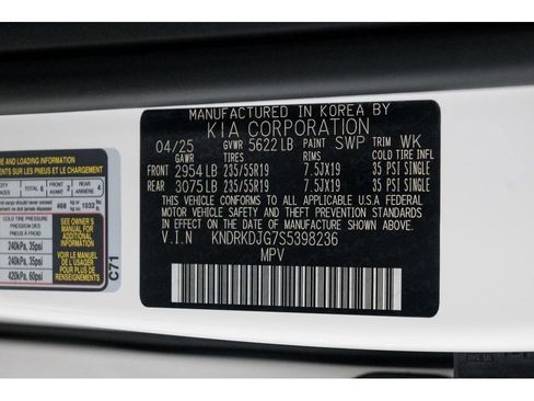 New 2025 Kia Sorento SX Prestige image 37