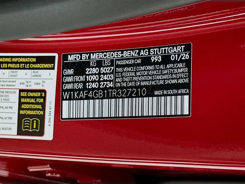 New 2026 Mercedes-Benz C 300 Sedan image 35