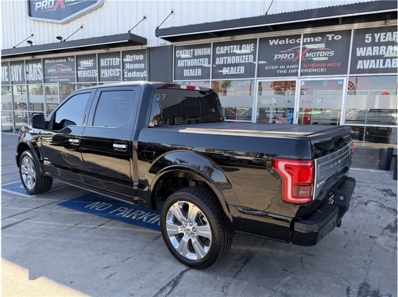 Used 2017 Ford F150 Limited w/ Trailer Tow Package AWD/4WD image 4