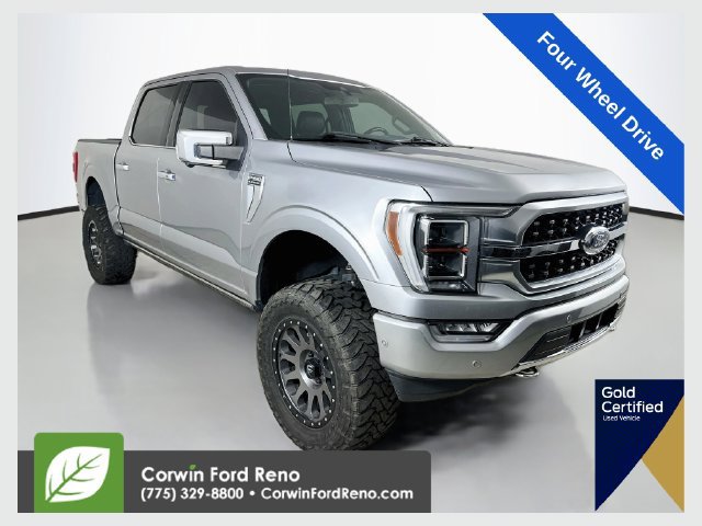 Certified 2021 Ford F150 Platinum w/ Equipment Group 701A High AWD/4WD 360° Tour