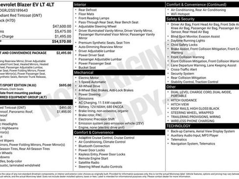 New 2025 Chevrolet Blazer EV LT image 5