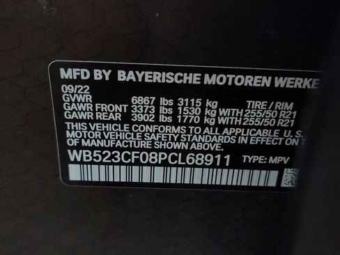 Used 2023 BMW iX xDrive50 w/ Ultimate Package 2 image 16