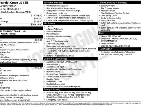 Used 2014 Chevrolet Cruze LS FWD image 28