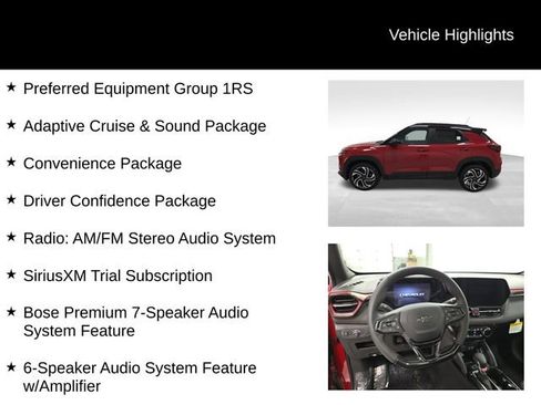 New 2026 Chevrolet TrailBlazer RS w/ Convenience Package image 17