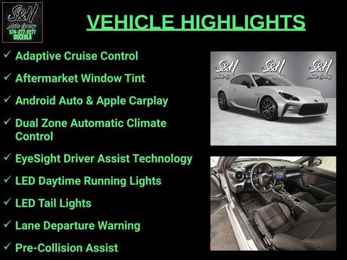 Used 2023 Toyota GR86 w/ ALL Weather Mat Package (TMS) RWD image 3