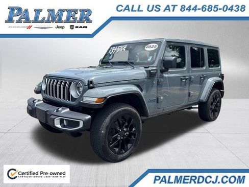 Certified 2025 Jeep Wrangler Unlimited Sahara w/ Safety Group AWD/4WD image 1