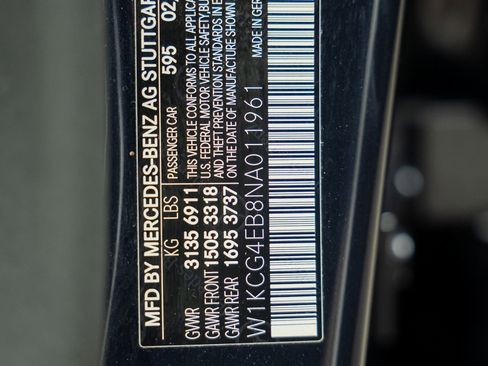 Used 2022 Mercedes-Benz EQS 580 4MATIC Sedan image 64