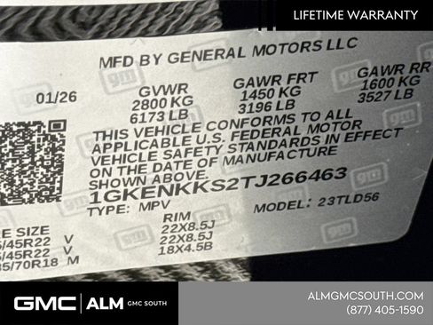 New 2026 GMC Acadia Elevation w/ Black Edition FWD image 36