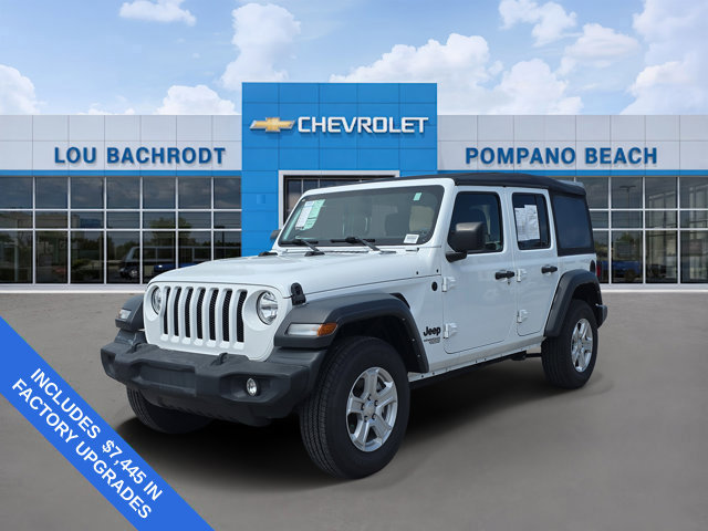 Used 2021 Jeep Wrangler Unlimited Sport AWD/4WD image 3