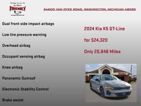 Used 2024 Kia K5 GT-Line image 25