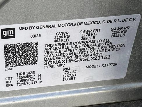 Used 2025 Chevrolet Equinox LT FWD image 34