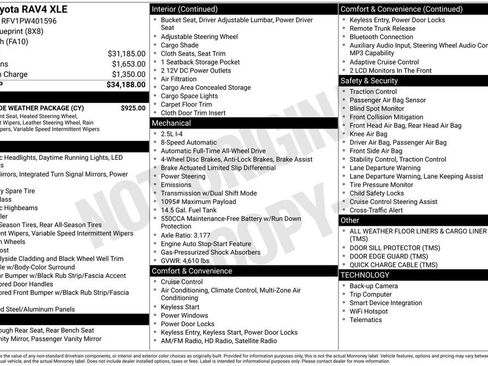 Used 2023 Toyota RAV4 XLE w/ XLE Grade Weather Package image 17