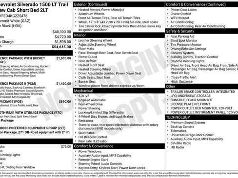 Used 2019 Chevrolet Silverado 1500 LT Trail Boss AWD/4WD image 14