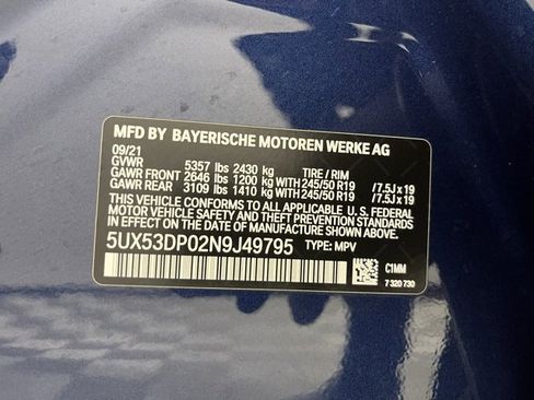 Used 2022 BMW X3 xDrive30i w/ Convenience Package image 28