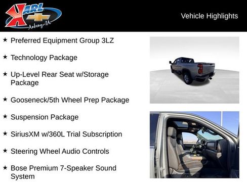 Certified 2025 Chevrolet Silverado 3500 High Country w/ Technology Package image 2