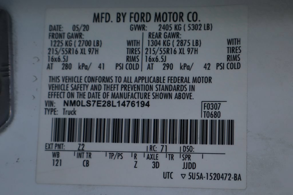 Used 2020 Ford Transit Connect XL FWD image 44