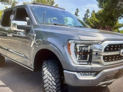 Used 2021 Ford F150 Platinum w/ Equipment Group 701A High AWD/4WD image 3