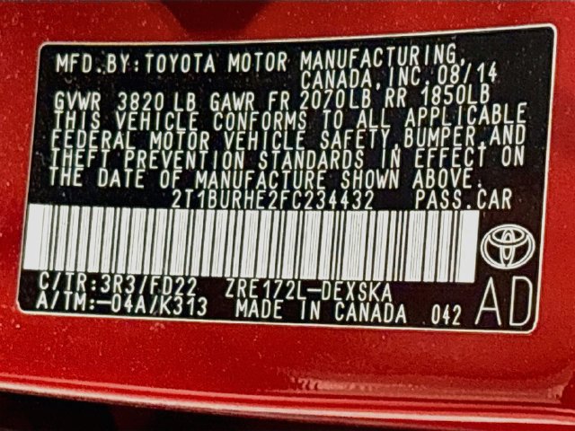 Used 2015 Toyota Corolla S FWD image 21