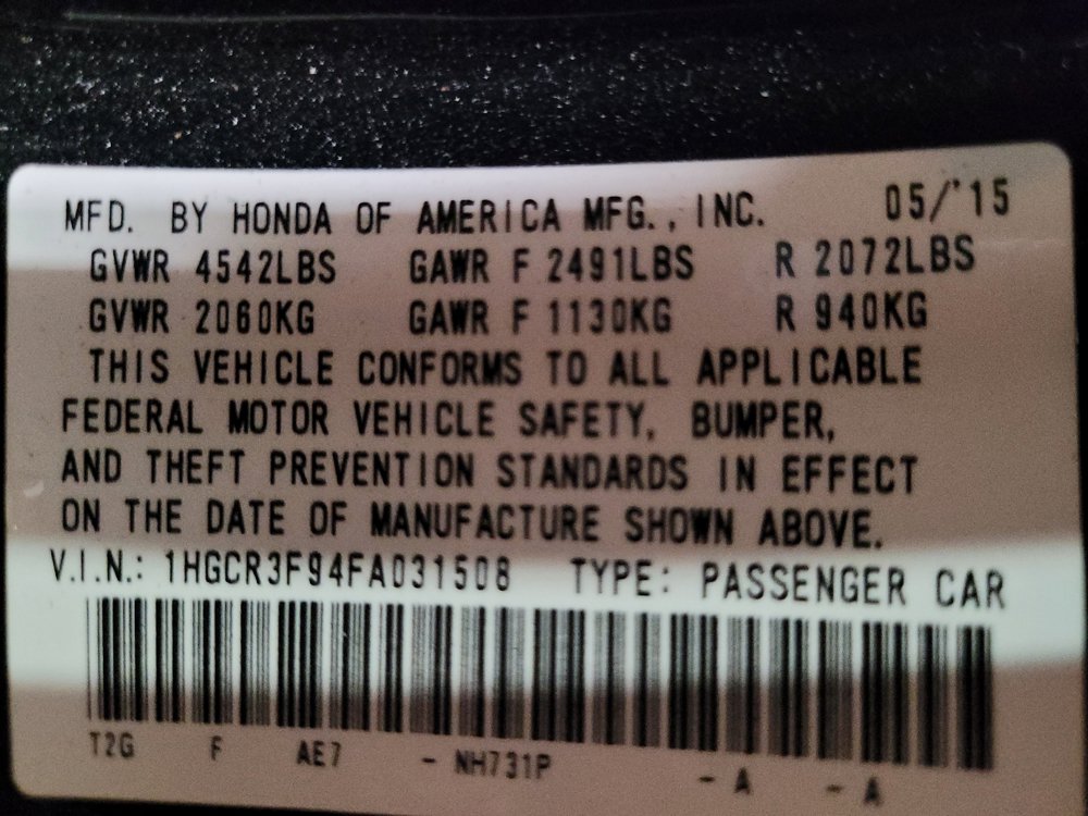 Used 2015 Honda Accord Touring image 33