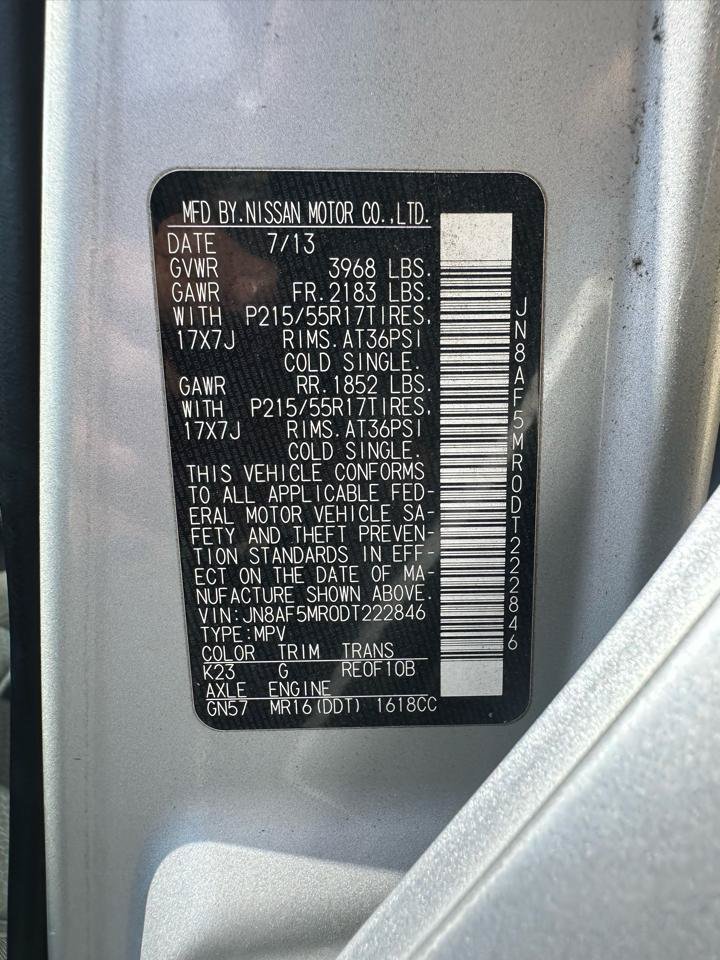 Used 2013 Nissan Juke SV FWD image 19