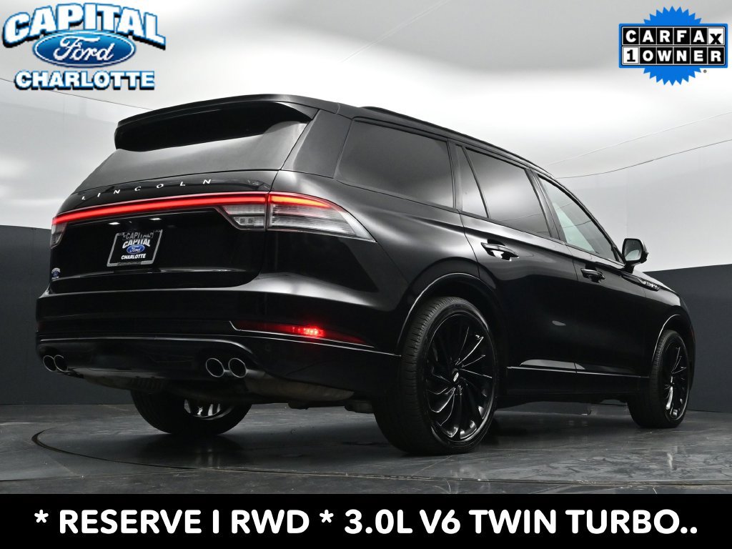 Used 2025 Lincoln Aviator Reserve w/ Jet Appearance Package RWD image 28