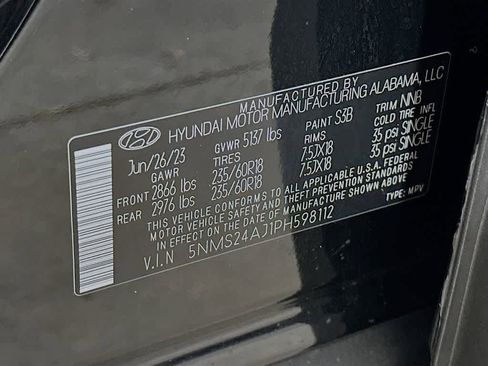 Used 2023 Hyundai Santa Fe SEL FWD image 22