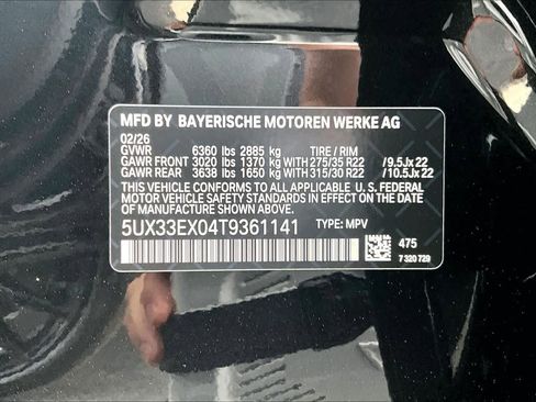 New 2026 BMW X6 xDrive40i image 19