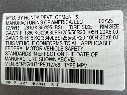 Used 2023 Honda Pilot Touring image 37