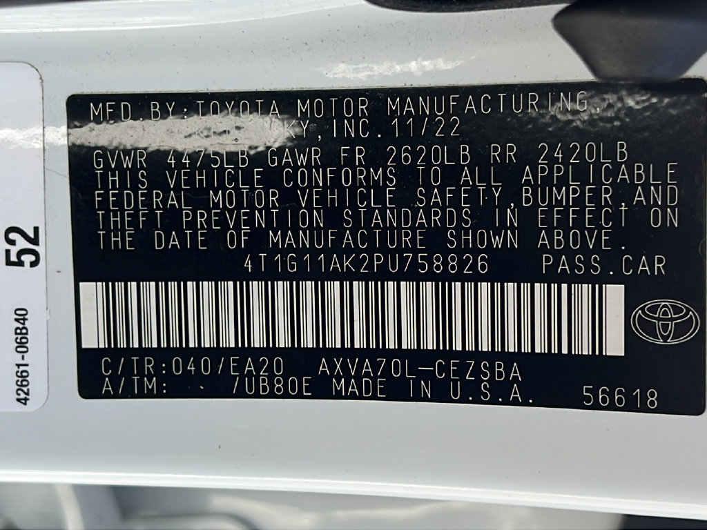 Used 2023 Toyota Camry SE FWD image 30