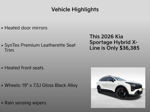 New 2026 Kia Sportage X-Line image 10