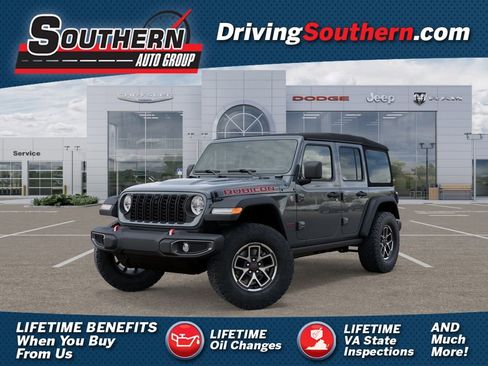 New 2025 Jeep Wrangler Unlimited Rubicon w/ Safety Group AWD/4WD image 1