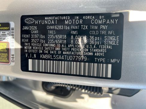 New 2026 Hyundai Palisade FWD Hybrid image 36