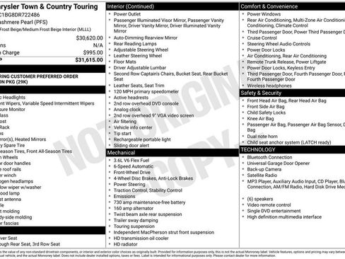 Used 2013 Chrysler Town & Country Touring FWD image 26