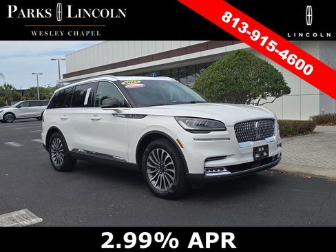 Certified 2021 Lincoln Aviator Reserve w/ Elements Package Plus AWD/4WD image 1