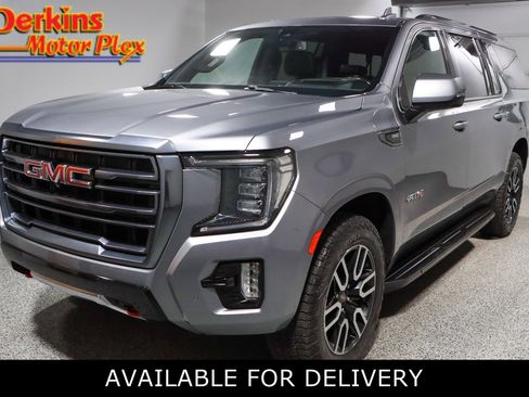 Used 2021 GMC Yukon XL AT4 w/ Rear Media and Nav Package image 1
