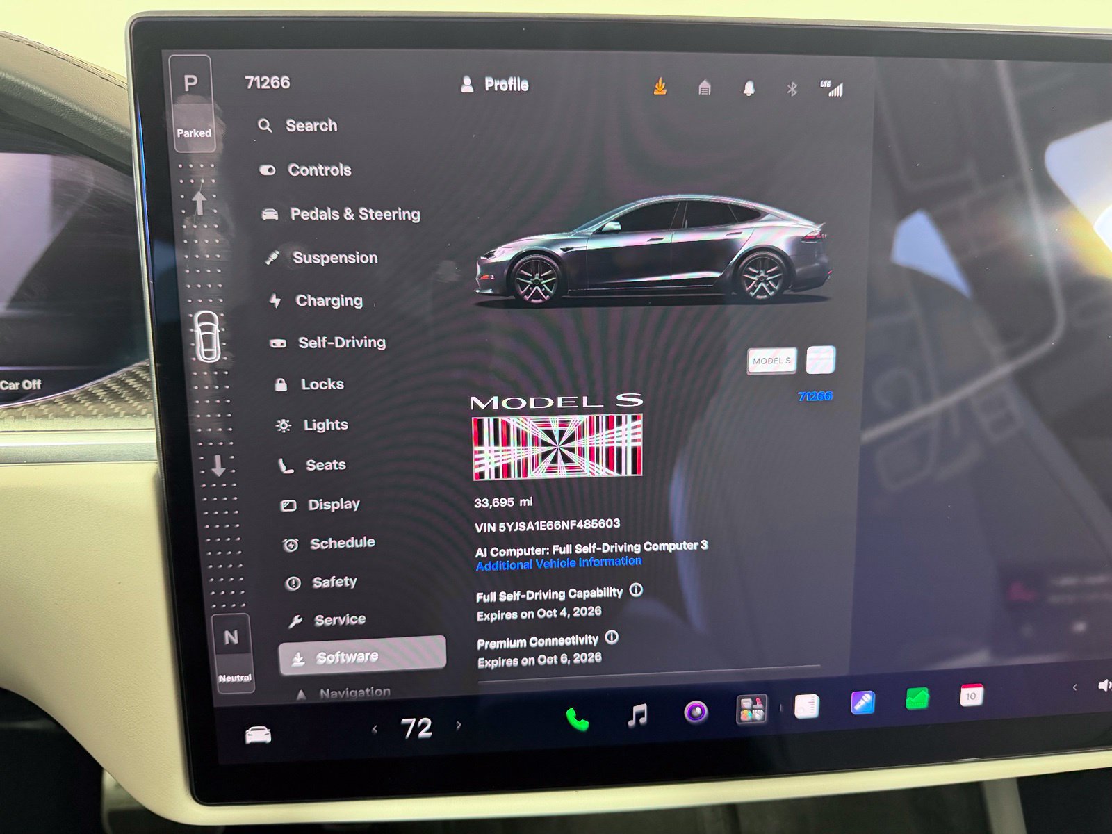 Used 2022 Tesla Model S Plaid AWD/4WD image 3