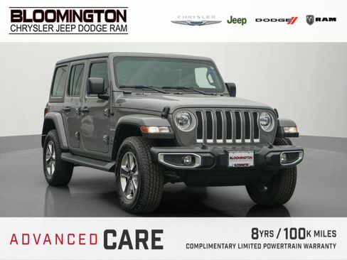 Used 2022 Jeep Wrangler Unlimited Sahara w/ Cold Weather Group image 1