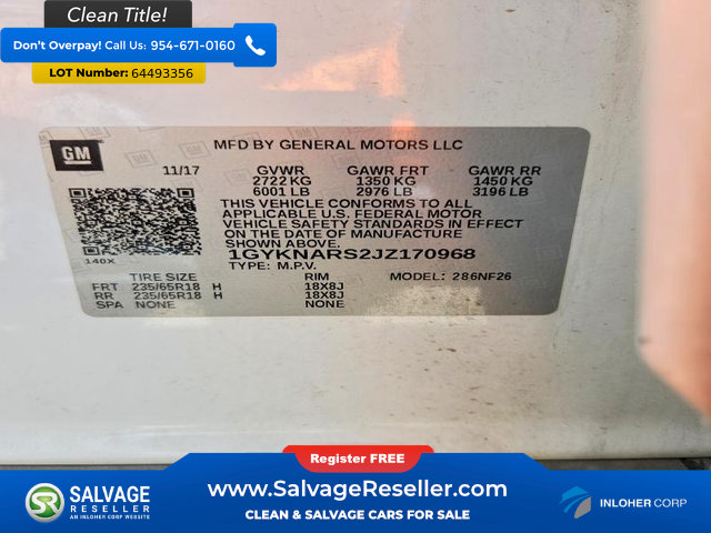 Used 2018 Cadillac XT5 FWD image 17