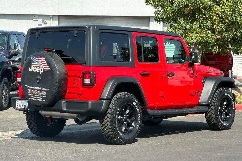 Used 2021 Jeep Wrangler Unlimited Sport AWD/4WD image 4