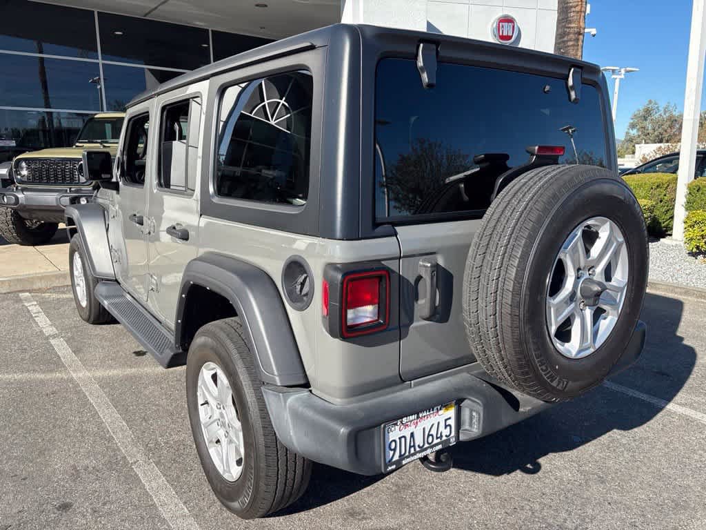 Used 2022 Jeep Wrangler Unlimited Sport AWD/4WD image 4