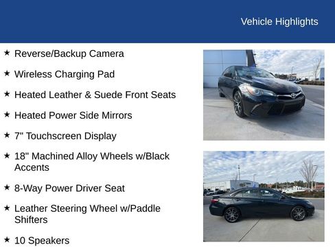 Used 2017 Toyota Camry XSE image 19