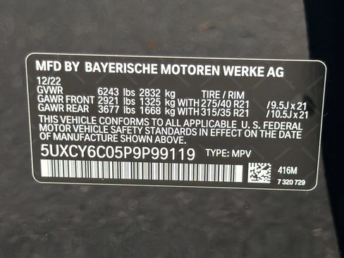 Used 2023 BMW X6 xDrive40i w/ Executive Package AWD/4WD image 25