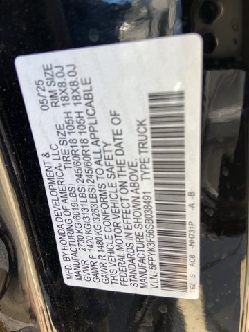 Used 2025 Honda Ridgeline RTL image 33