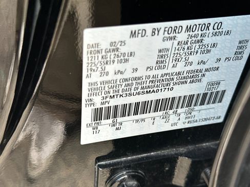 Used 2025 Ford Mustang Mach-E Premium w/ Interior Protection Package AWD/4WD image 38