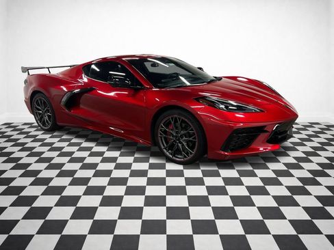 Certified 2025 Chevrolet Corvette Stingray Preferred Cpe w/ Battery Protection Package RWD image 1