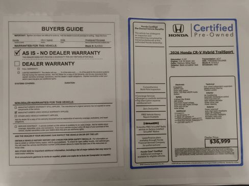 Certified 2026 Honda CR-V TrailSport image 33